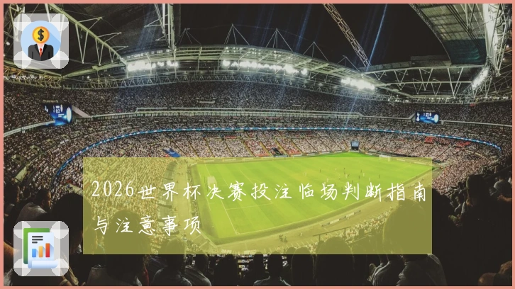 2026世界杯决赛投注临场判断指南与注意事项